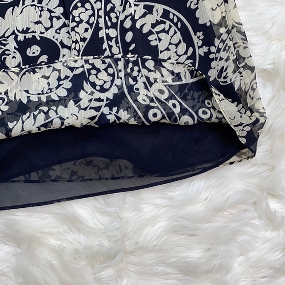 Banana Republic 2 Layer Cami Pattern Blouse - Picture 8 of 12